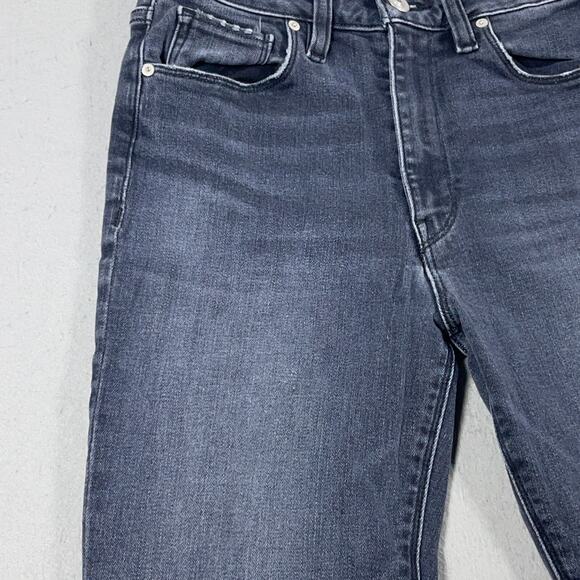 Hudson Jeans Women Size 25 Holly Flare Mid Rise Dark Wash Stretch Denim Disco - Picture 3 of 12